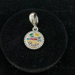 Pandora Aruba Beach Scene Charm